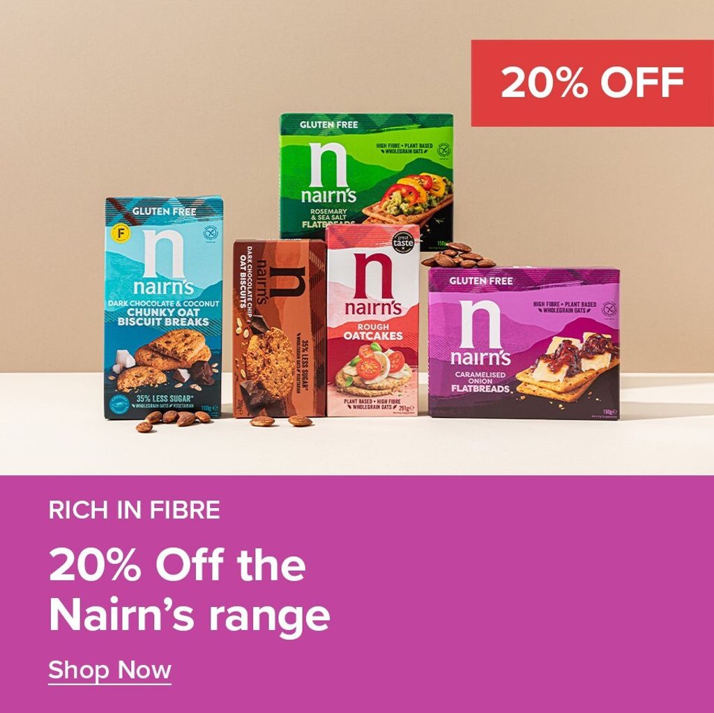 20% Off Nairn's Range Mobile Banner 